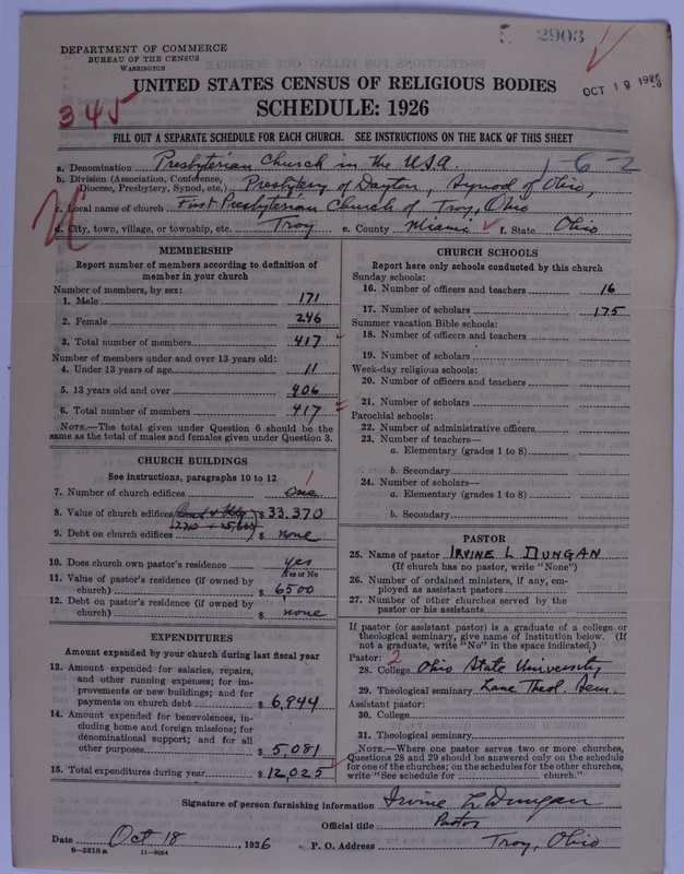 Scan of Presbyterian Church in the United States of America: 2903