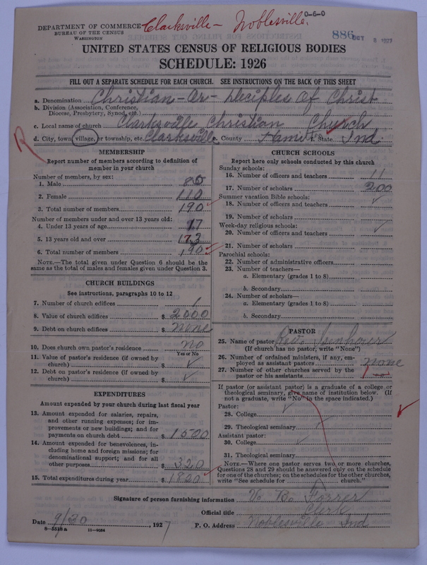 Scan of Disciples of Christ: 886