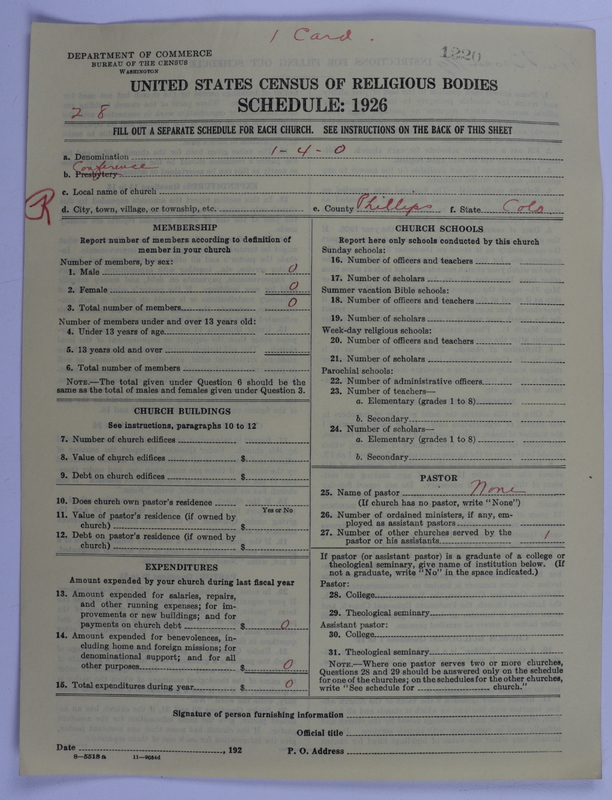 Scan of Free Methodist Church of North America: 1220