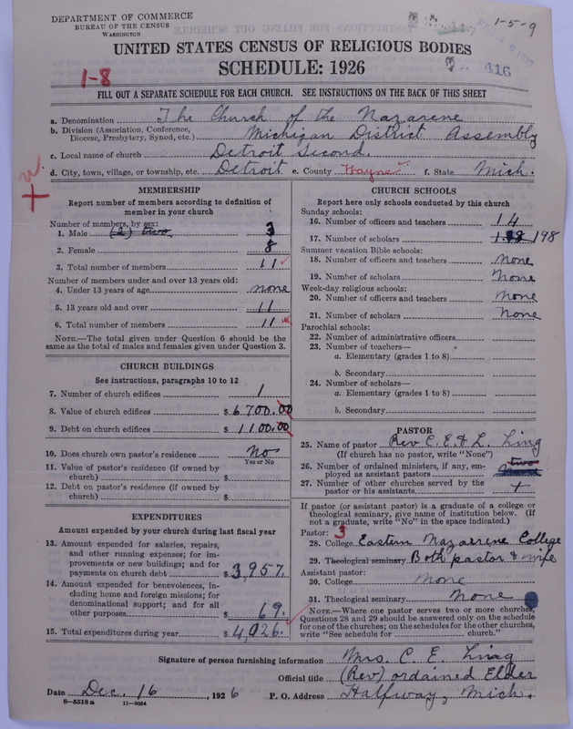 Scan of Church of the Nazarene: 416