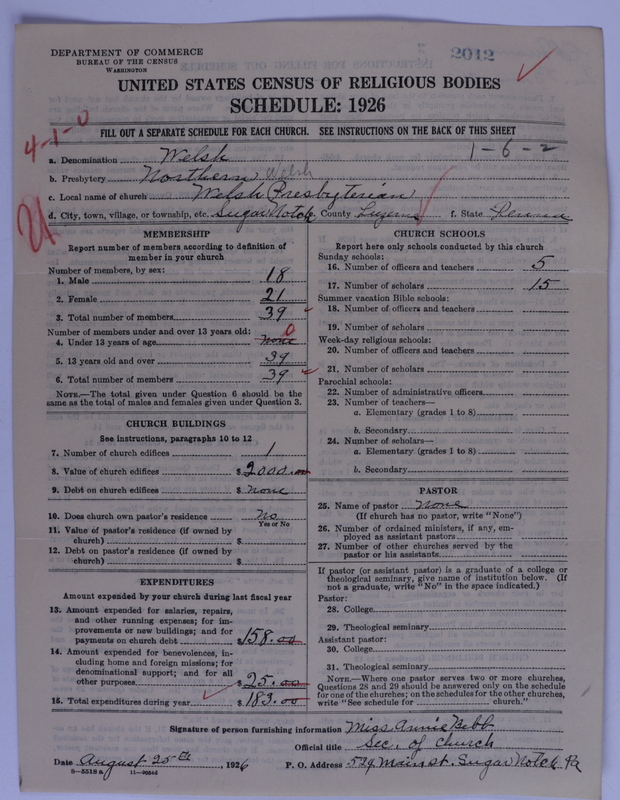 Scan of Presbyterian Church in the United States of America: 2012