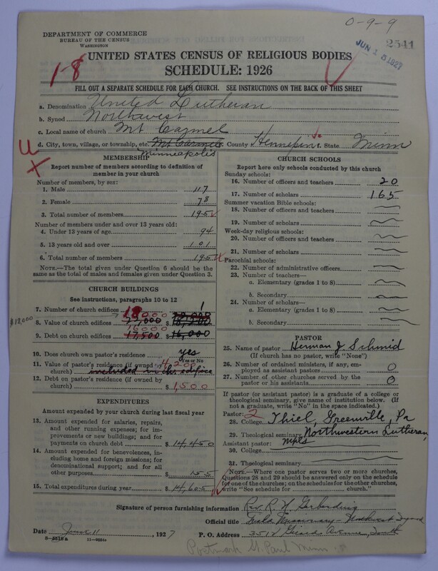 Scan of United Lutheran Church in America: 2541