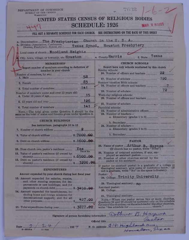 Scan of Presbyterian Church in the United States of America: 7632