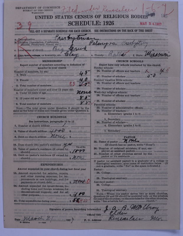 Scan of Presbyterian Church in the United States: 96