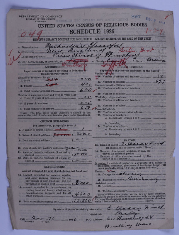 Scan of Methodist Episcopal Church: 897