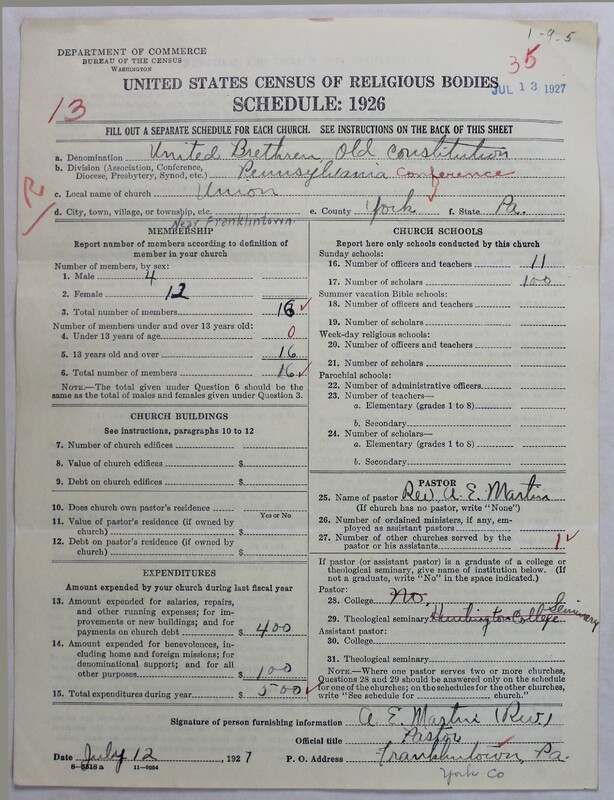 Scan of Church of the United Brethren in Christ (Old Constitution): 35