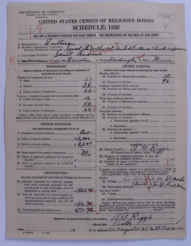 Scan of United Lutheran Church in America: 2551