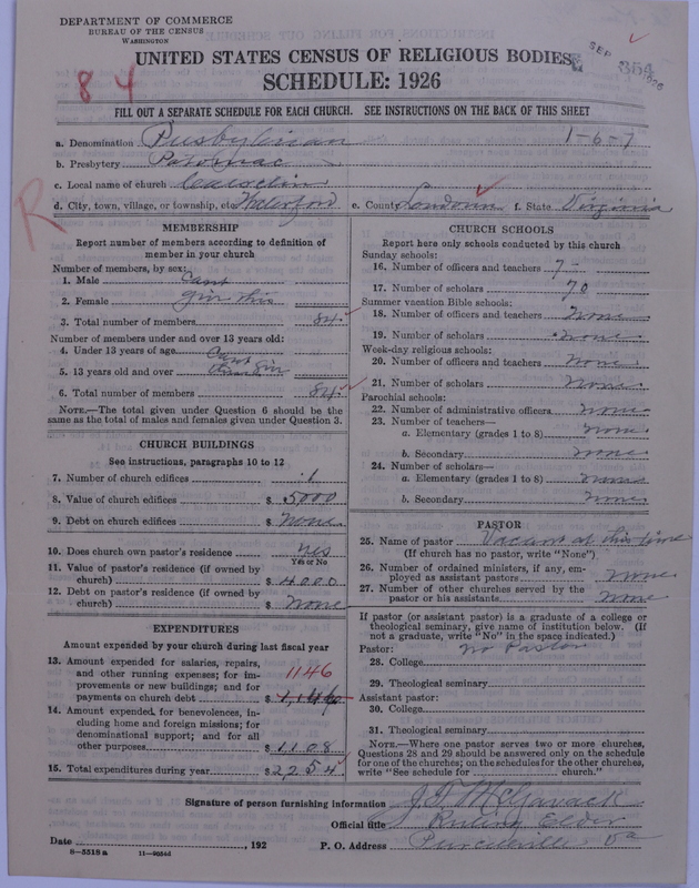 Scan of Presbyterian Church in the United States: 354