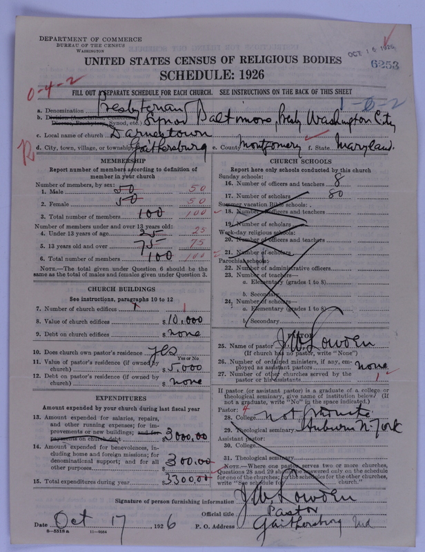 Scan of Presbyterian Church in the United States of America: 6253
