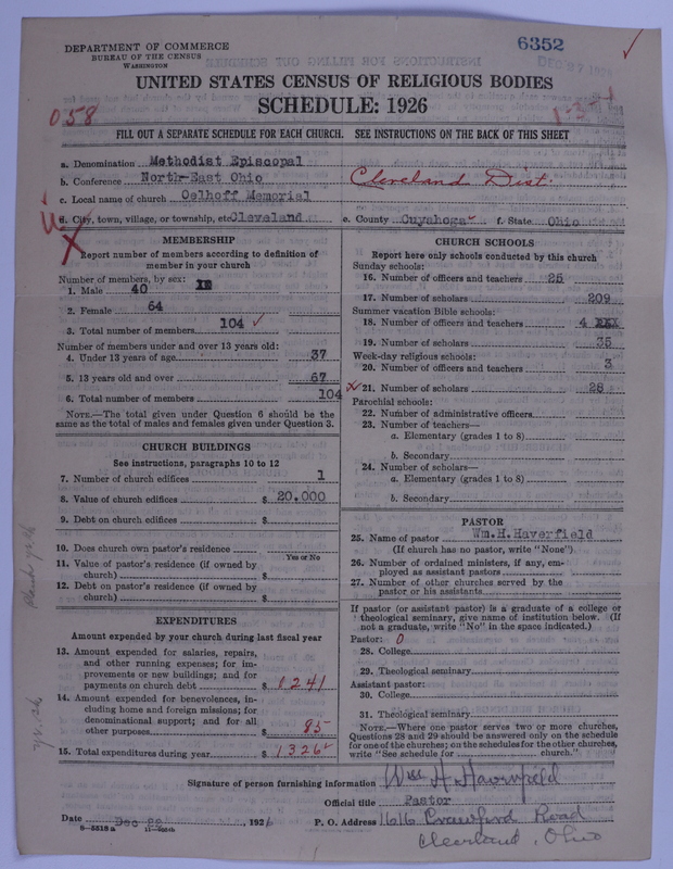 Scan of Methodist Eiscopal Church: 6352