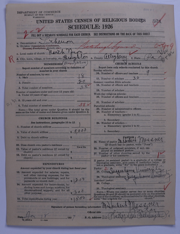 Scan of United Lutheran Church in America: 521