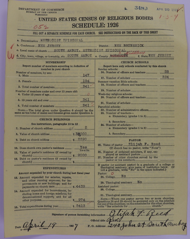 Scan of Methodist Episcopal Church: 3489