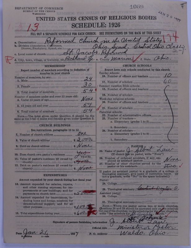 Scan of Reformed Church in the United States: 1069