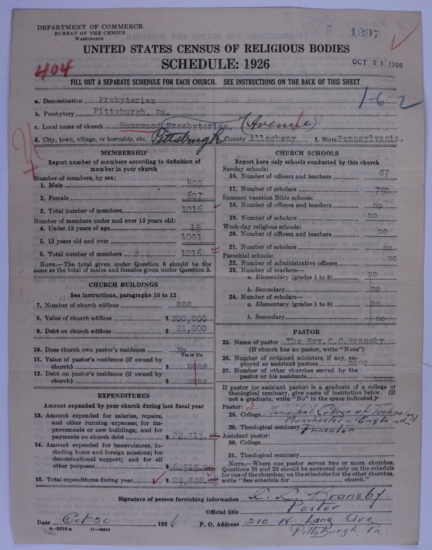 Scan of Presbyterian Church in the United States of America: 1297