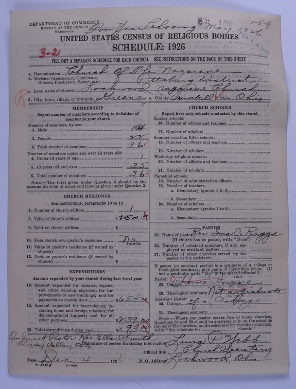 Scan of Church of the Nazarene: 189