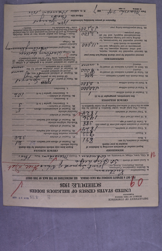 Scan of Synod of the Reformed Presbyterian Church of North America: 438