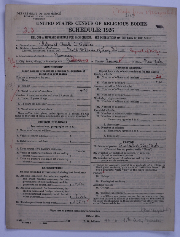 Scan of Reformed Church in America: 165