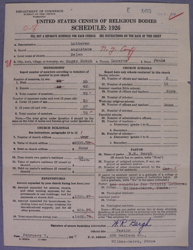 Scan of Evangelical Lutheran Augustana Synod of North America: 163