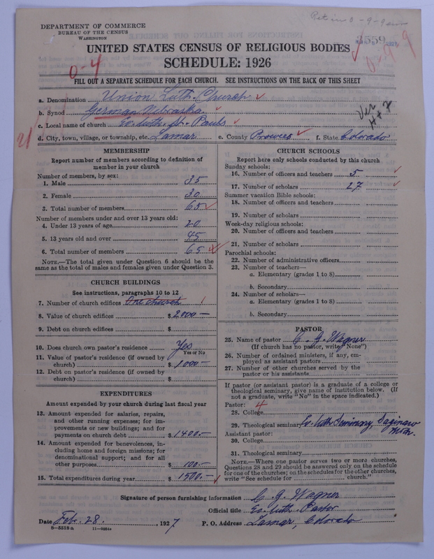 Scan of United Lutheran Church in America: 3559