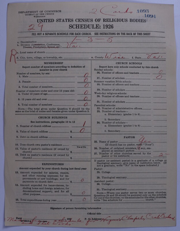Scan of Methodist Protestant Church: 1094