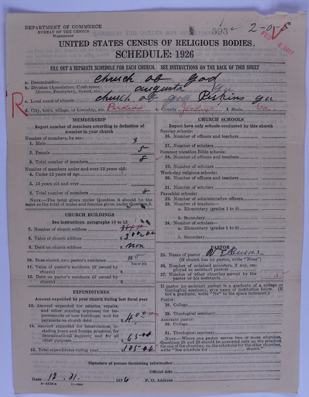 Scan of Church of God (Headquarters, Anderson, Ind.): 593