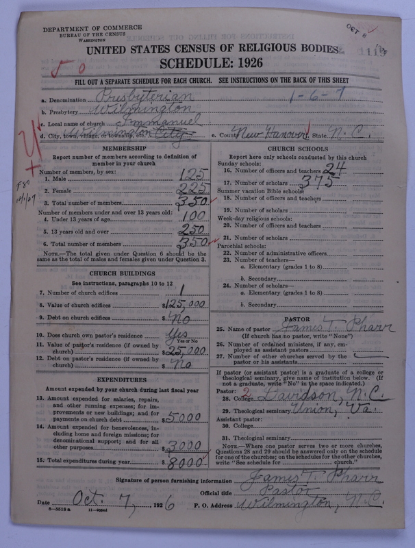 Scan of Presbyterian Church in the United States: 1119