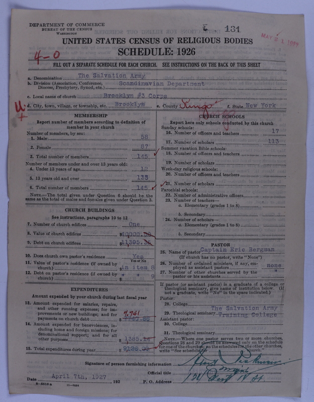 Scan of Salvation Army: 131