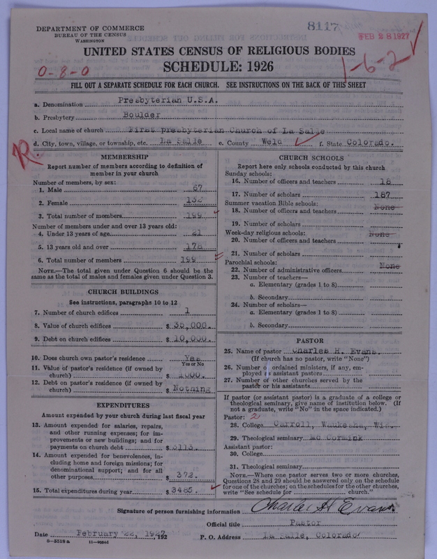 Scan of Presbyterian Church in the United States of America: 8117