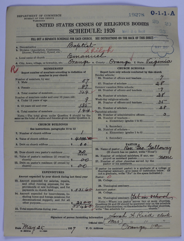 Scan of Negro Baptists: 19278