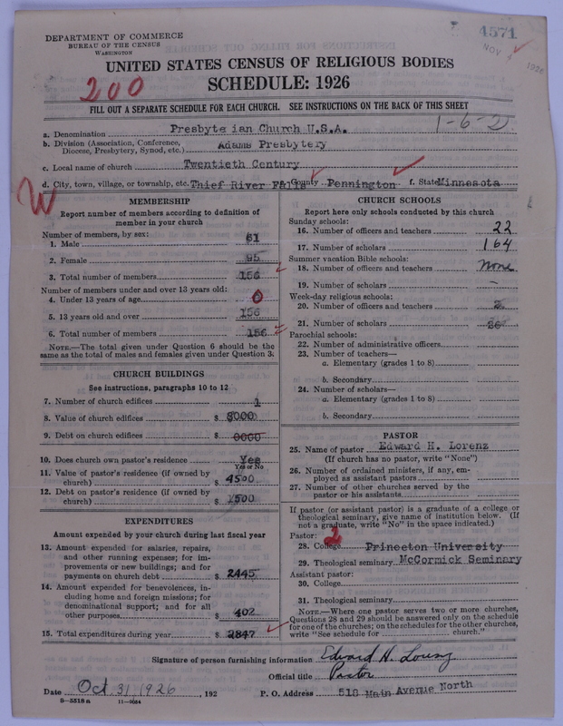 Scan of Presbyterian Church in the United States of America: 4571