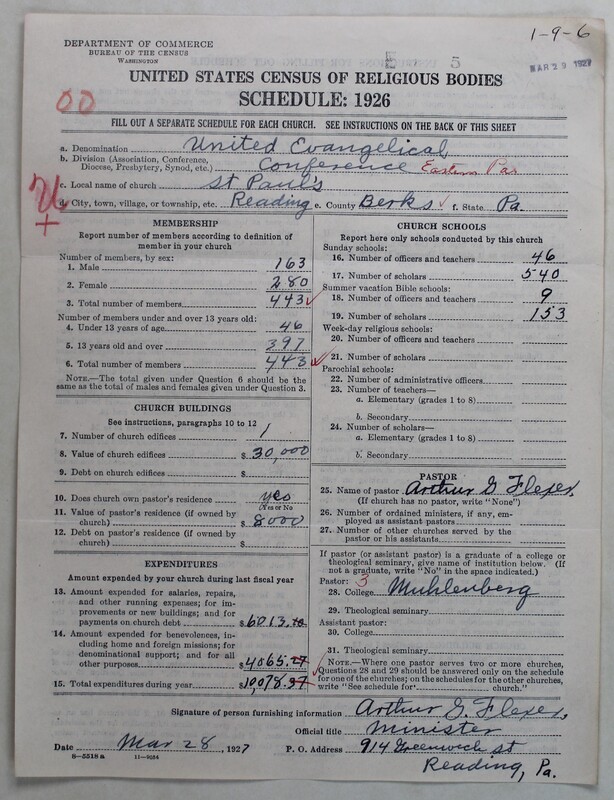Scan of Evangelical Congregational Church: 5