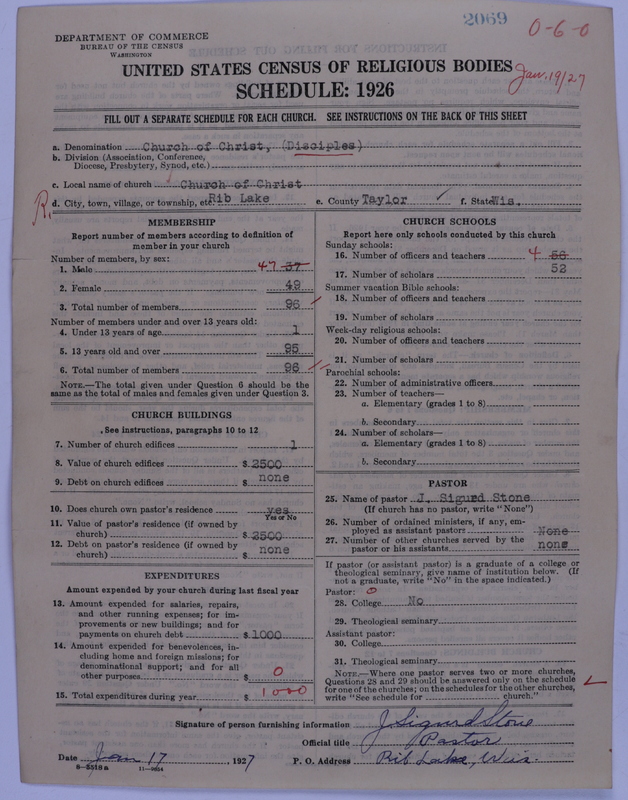 Scan of Disciples of Christ: 2069