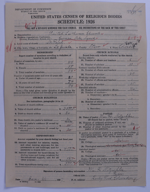 Scan of United Lutheran Church in America: 3557