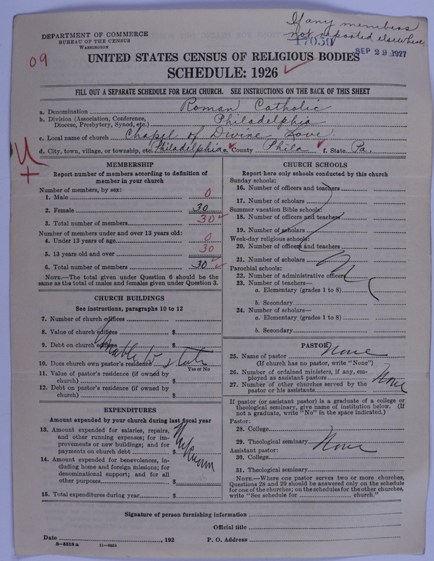 Scan of Roman Catholic Church: 17050