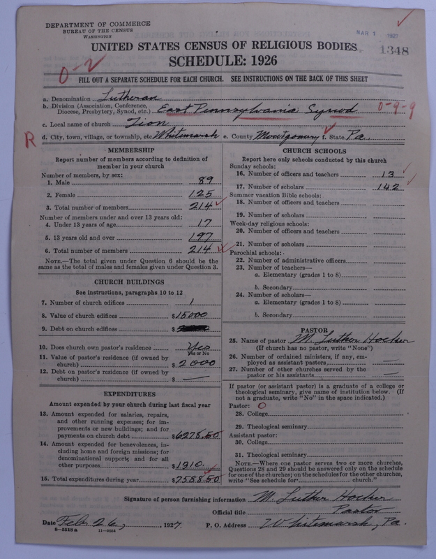 Scan of United Lutheran Church in America: 1348