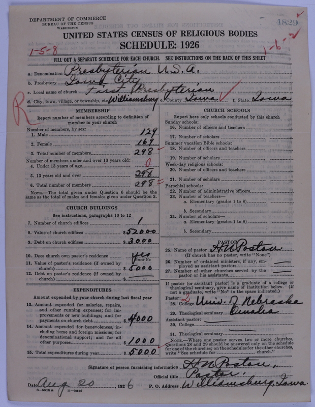 Scan of Presbyterian Church in the United States of America: 4829