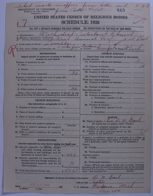 Scan of Methodist Protestant Church: 615
