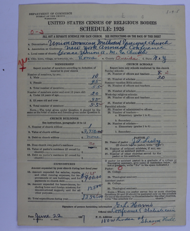 Scan of Union American Methodist Episcopal Church: 4