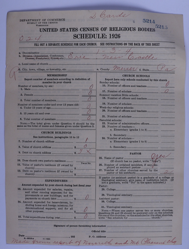 Scan of Methodist Episcopal Church: 5214