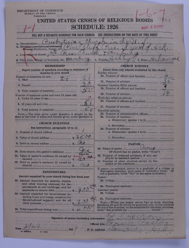 Scan of Presbyterian Church in the United States: 2814