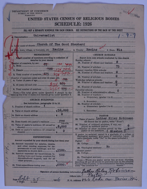 Scan of Universalist Church: 398