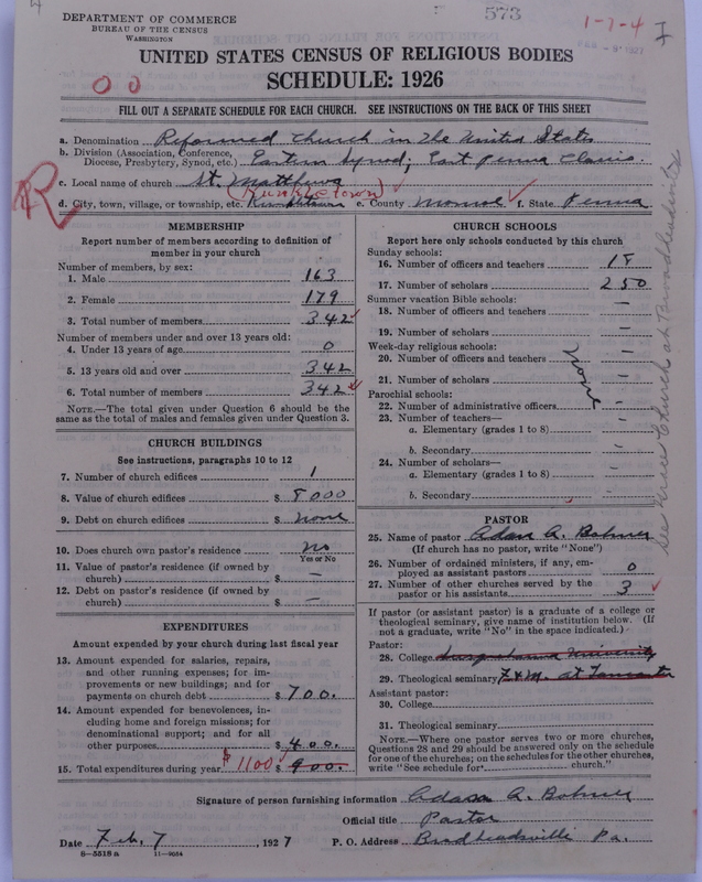 Scan of Reformed Church in the United States: 573