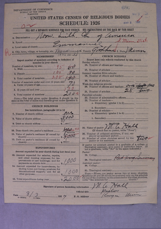 Scan of Norwegian Lutheran Church of America: 680