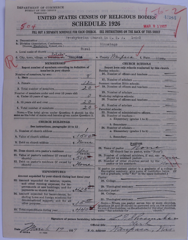 Scan of Presbyterian Church in the United States of America: 4384