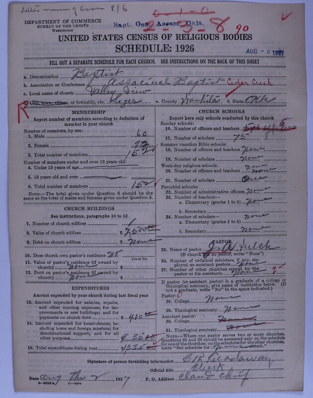 Scan of Missionary Baptist General Assembly of Oklahoma: 90