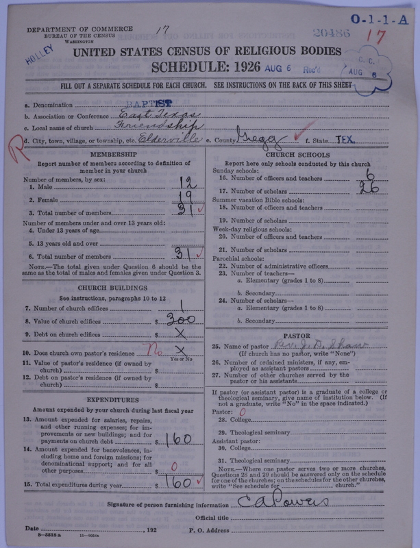 Scan of Negro Baptists: 20486