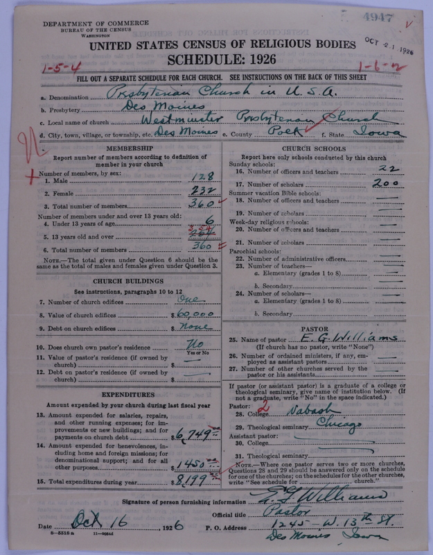 Scan of Presbyterian Church in the United States of America: 4947