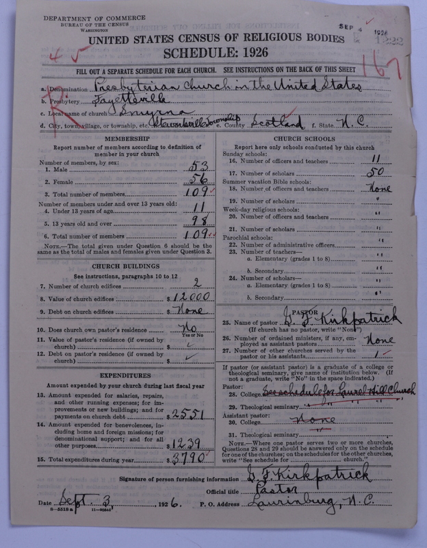 Scan of Presbyterian Church in the United States: 1222