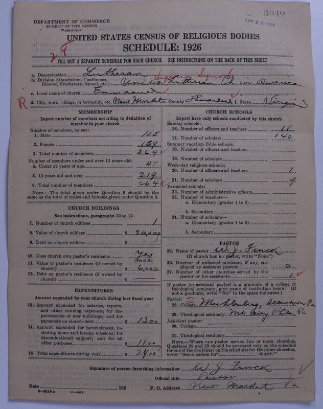 Scan of United Lutheran Church in America: 3049