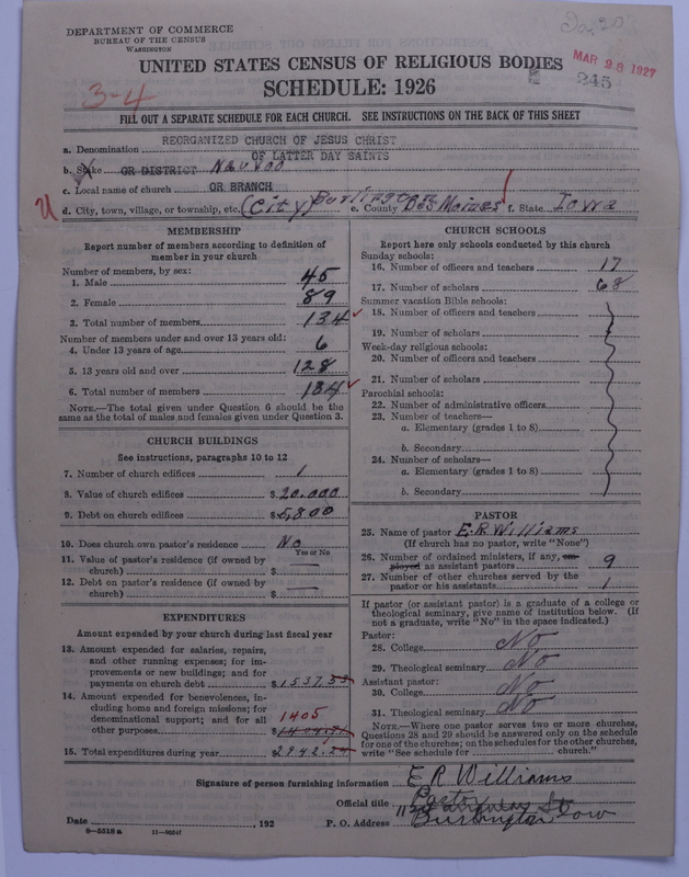 Scan of Reorganized Church of Jesus Christ of Latter Day Saints: 245